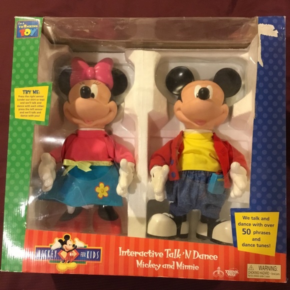 COPY - Disney Interactive Talk & Dance Mickey & Minnie, NIB, approx 15” figures… - Picture 1 of 7